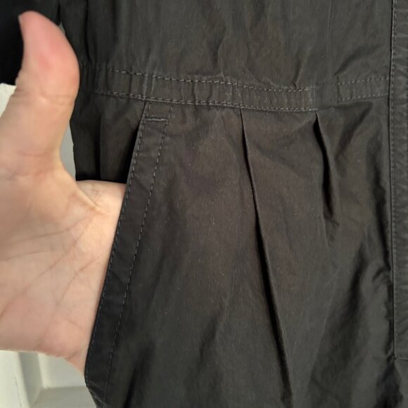 Women’s Black Banana Republic Utility Jumpsuit in Lightweight Cotton M - Picture 8 of 12